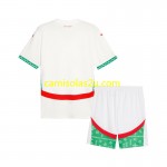 Camisolas de futebol Marrocos Criança Equipamento Alternativa 2024 Manga Curta